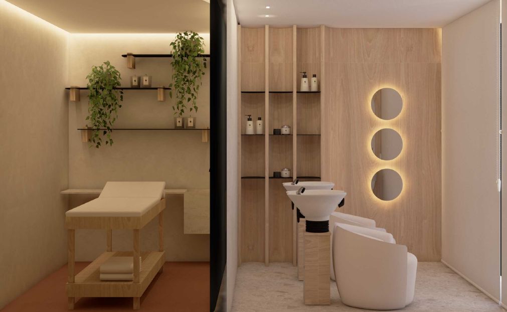 Beauty room do Torre di Giuseppe, render